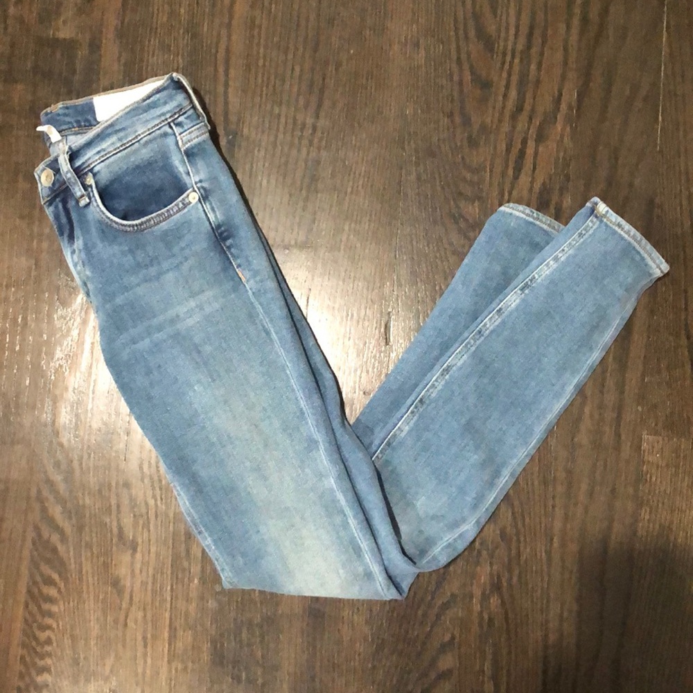 Rag & Bone Light Wash Skinny Jeans Size 23